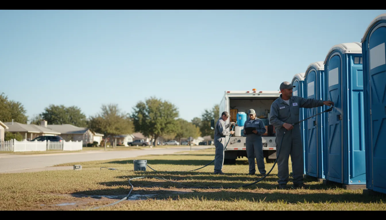 Long-Term Portable Toilet Rental in Pearson, GA near me
